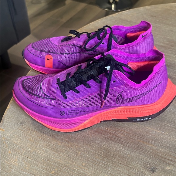 Nike Women’s ZoomX Vaporfly NEXT% 2 ‘Hyper Violet’ Size 8 Running Shoes - Picture 7 of 16